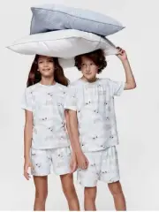 Peter Alexander Disney Bambi Thumper Clouds Shortie Pj Set RRP$69.95 Size 10