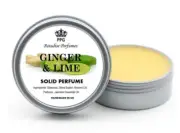 Ginger & Lime Natural Solid Perfume by Paradise Perfumes Fragrance Balm 15ml