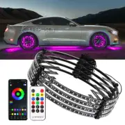 15.5'' RGB Wheel Ring Neon Lights LED Bluetooth APP For Infiniti G37 Nissan 370z (for: Porsche)