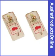 Wooden Mouse Trap - Packet of 2