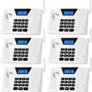 Intercoms Wireless Home Hands Free 6 Pack Intercom 5300ft Automatic Answer OW