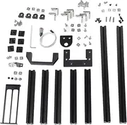 Aluminum Frame for ITX, DIY Computer Motherboard Case Rack, Open Air Frame Chassis Bracket, Vertical Design for 17x17 / 17x19 Motherboards