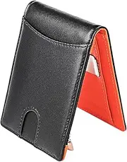 [Holibanna] Phot Holder Mens Wallets Wallet for Men Coin Pocket Men Wallet Folding Wallet Billfold for Men Clip Wallet Pocket Wallet Billfold Business Purse for Men Coffee
