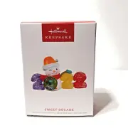Hallmark Keepsake Ornament 2022 ~ Sweet Decade Snowman (3rd in Series)