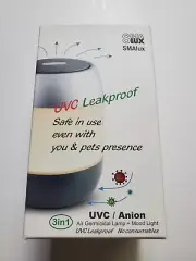 UVC Leakproof 3 in 1 UVC/ Anion Air Germicidal Lamp and Mood Light