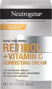 Neutrogena Retinol + Vitamin C Correcting Cream Rapid Tone Repair 1.7 oz