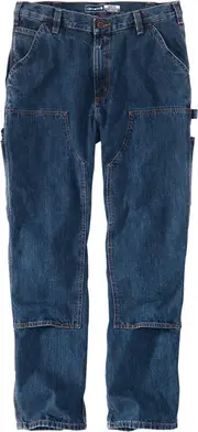 Carhartt Double-Front Logger, jeans , color: Blue (H45) , size: W36/L36
