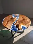 Luxury Resin Table - Epoxy Table Top, Unique Epoxy Furniture, Resin Dining Table