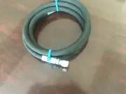 1/2" x 120" 2 wire hydraulic hose assembly with a working PSI 5,000, 2 fem JIC 8