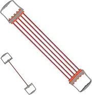 Chest Expander - Resistance Ropes | Fitness Resistance Bands | 5 Spring Adjustable Fitness Stretch Bands For Exercise | Workout Elastic Ropes, Ergonomic Exercise Equipment For Women, Men