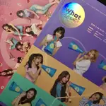 TWICE 迷你五輯 WHAT IS LOVE? 成員CD 透明片