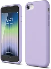 elago Premium Liquid Silicone Case Compatible with iPhone SE 3 (2022) / SE 2 (2020) Compatible with iPhone 8/7 Cover, Protective Shockproof Gel Rubber Case, 3 Layer Structure