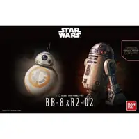 在飛比找蝦皮商城優惠-BANDAI 組裝模型 星際大戰 1/12 BB-8 & R