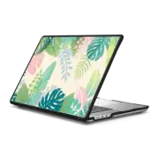 MacBook Pro 16-inch (M1 - M4) Impact Case Pastel jungle floral / tropical leaves pattern