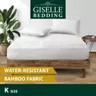 Giselle Bedding Water-resistant Mattress Protector Bamboo Fibre Fully Fitted