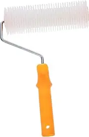 Self-Leveling Epoxy Floor Paint Roller Brush Vent Spiked Screed Roller for Smooth Surface Random