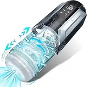 Men's Hoodies Electric Male masterbrators Toy with Powerful Thrusting Rotating Modes for Stimulation,Toys for Men,Pocket Vagina 6J63