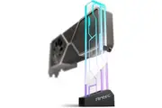 Antec RGB Graphics Card Support Bracket With 3-Pin RGB Connector - Black [AT-GPUH-ARGB-TG-BK]