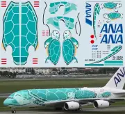 1/144 Decals for Airbus A380 ANA Airlines KAI JA382A Delivery Decal TBD392
