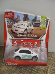 Disney Cars - Diecast Vehicles - World Gran Prix - Erik Laneley w/ checker flag