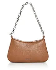 McQueen Mini T-Bar Leather Pouch