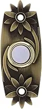 Cabilock Vintage Wire Doorbell Switch Lighted Push Button Doorbell Replacement for Old