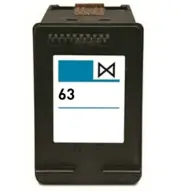 REM 63 HP63 Black ink cartridge F6U62AA for HP2130,3630 Envy 4520