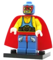LEGO Minifigures Series 1 Super Wrestler (Genuine)