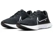 Nike React Infinity Run Flyknit 3 Black/White Women Size US 8 Running Shoes New✅