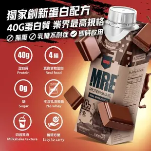 【REDCON1】MRE RTD 真實食物蛋白飲 MRE RTD PROTEIN SHAKE 1箱12入