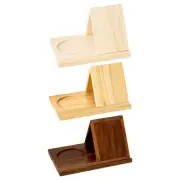 Triangle Book Holder Book Rest Sturdy with Cup Holder Mini Bookshelf Triangle