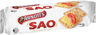 Arnott'S Sao Cracker Biscuits Original 250G