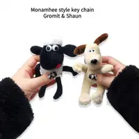 在飛比找蝦皮購物優惠-香奈兒 Monamhee 風格鑰匙扣/Gromit & Sh