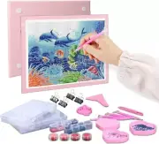 RTjoy A4 LED Light Pad for Diamond Painting Kits, USB Powered Light Board - ST
