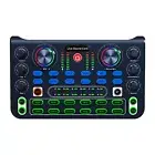 Sound Mixer for PC Streaming Mixer Sound Effects Board Rechargeable relaxing