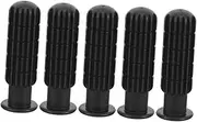 Yardwe 5pcs Plastic Foosball Table Replacement Handles Skid Grip Parts for Sturdy Control for Competitive Casual Play Design for Enhanced Gaming Experience