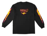 Krooked Skateboards Bird Lightning Black Longsleeve T-Shirt