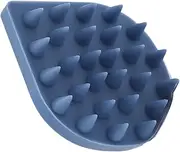 CALLARON 1Pc Water Drop Shaped Shampoo Brush Silicone Head Massage Comb for Scalp Care Unisex Design Comfortable Grip Improves for Hair Washing