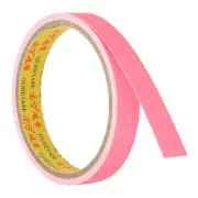 0.6 Inch x 9.8 Feet Glow in the Dark Tape, 1 Roll Tape, Pink