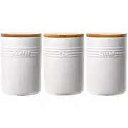 Baccarat Le Connoisseur Canister Set of 3 - White