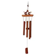 24" Bamboo Wood Wind Chimes Outdoor Indoor Bells Garden Decorations Ringings