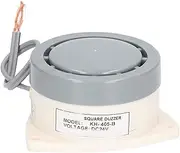 MUNEFE Electronic Alarm Buzzer, 60Db Round Component Sounder, Round Flame Retardant PC Electronic Component for Electronic Products