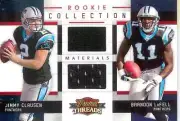 2010 Threads Panini Rookie Collection Dual Game Jerseys Panthers