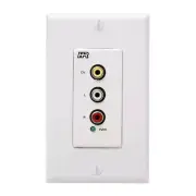 Hall Industries VSA-C-DP Composite + Audio Input Decora Plate for VSA System