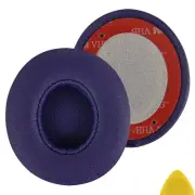 QuickFit Ear Pads (Protein Leather/Pop Purple) Compatible with B Solo3.0, S0LO 3