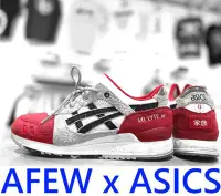 在飛比找Yahoo!奇摩拍賣優惠-BLACK美中古AFEW x ASICS GEL-LYTE 