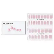 Mavenir Nail Sticker (Pink) - # Fiesta Pink Rose Nail 32pcs