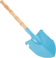 Gogogmee Gardening Tools Set Mini Metal Shovels with Handle for Sand Play Tools for Beach and Garden Activities for Planting and Digging