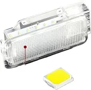 Pizgear 2Pcs LED Trunk Cargo Lamp Footwell Under Door Glove Box Light, for Peugeot, 3008 206 208 308 307 2008 207 508 5008 407 306 Expert Courtesy Door Light