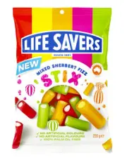 Life Savers Mixed Sherbert Fizz Stix 220g